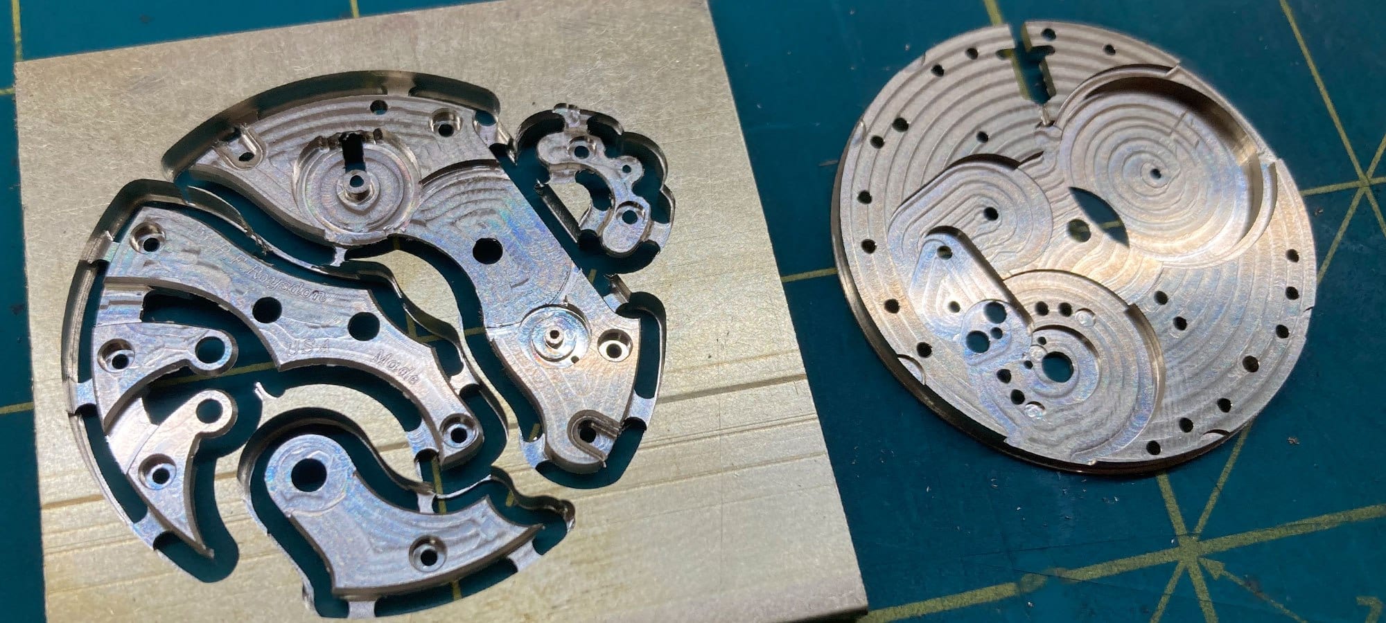 Roysdon Model 1 mainplate