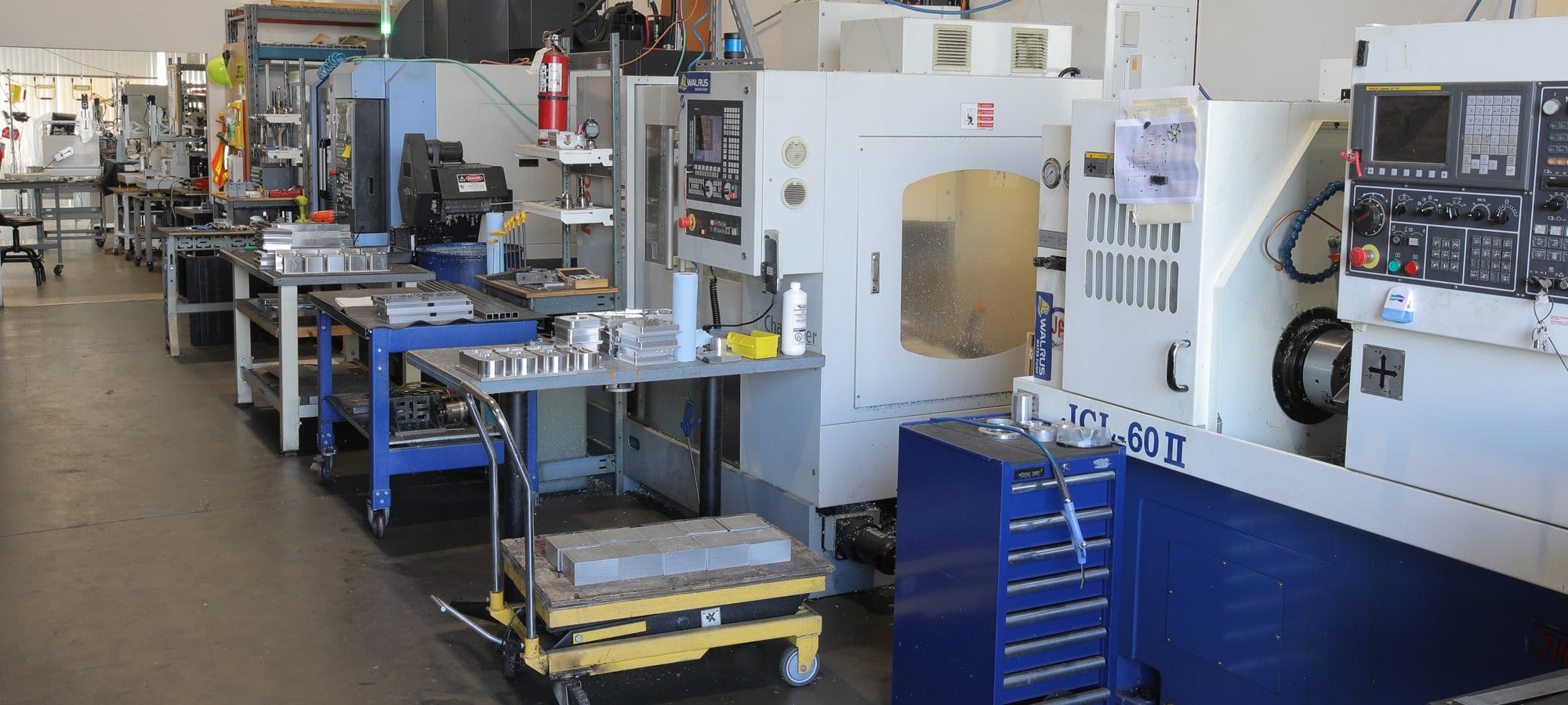 NS CNC manufacturing floor