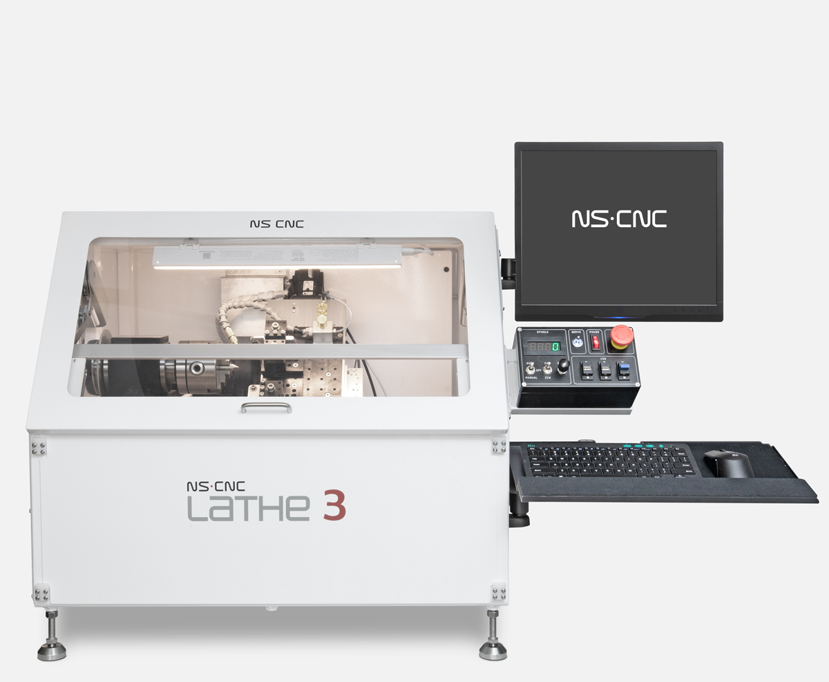 Compact yet Powerful: The Benchtop NS CNC Lathe 3